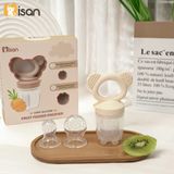  Túi Nhai Silicon Kèm Gặm Nướu Hình Gấu Misan 