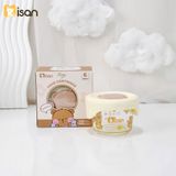  Hũ Thủy Tinh Tròn Nắp Silicon Misan Mẫu Mới 