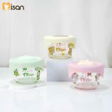  Hũ Thủy Tinh Tròn Nắp Silicon Misan Mẫu Mới 