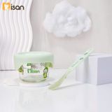  Hũ Thủy Tinh Tròn Nắp Silicon Misan Mẫu Mới 