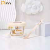  Hũ Thủy Tinh Vuông Nắp Silicon Misan Mẫu Mới 