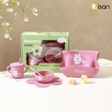  Set Ăn Dặm Silicon Nature's Love Misan 4 Chi Tiết 
