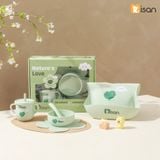  Set Ăn Dặm Silicon Nature's Love Misan 4 Chi Tiết 