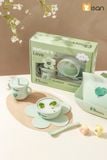  Set Ăn Dặm Silicon Nature's Love Misan 4 Chi Tiết 