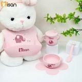  Set Ăn Dặm Silicon Nature's Love Misan 4 Chi Tiết 