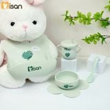  Set Ăn Dặm Silicon Nature's Love Misan 4 Chi Tiết 