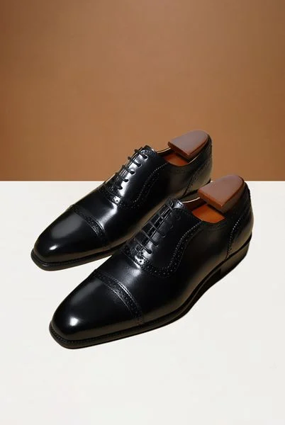  Giày buộc dây đen - GTX008D 