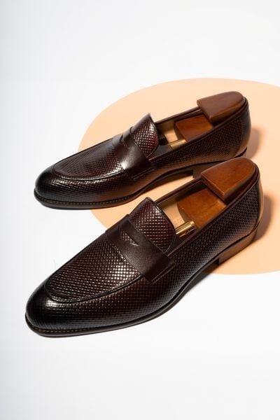  Giày mận cá sấu - 407-12BMN - 39 