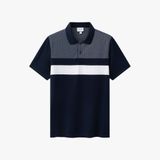  Áo polo kẻ sọc - 39 - Tím than tối 