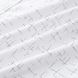  Áo sơ mi cộc tay hoạ tiết, (Trắng, 39) 