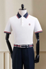  Áo polo ngắn tay trắng cổ đen - AP182T - 48 
