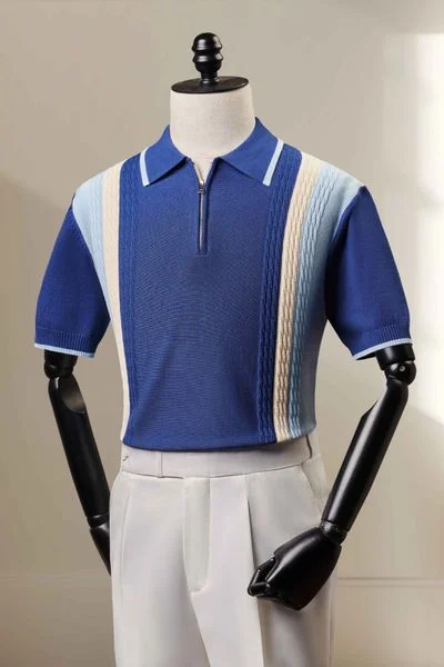  Áo mongtoghi xanh cổ khóa - AP210 - 48 