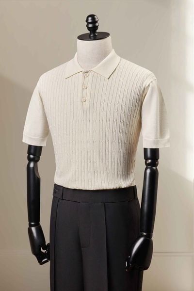  Áo mongtoghi be trơn vân nổi - AP225BE - 48 