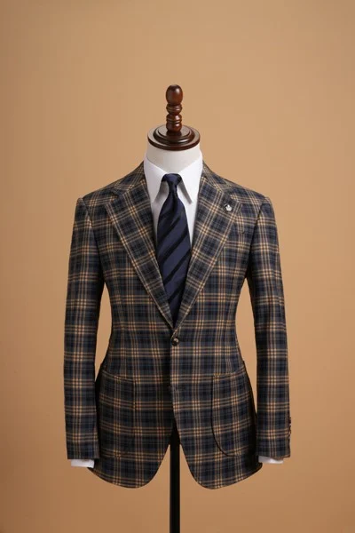  Áo vest kẻ vàng đen - AV352 
