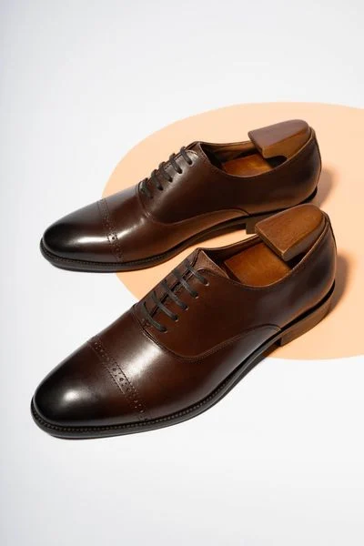  Giày nâu buộc dây - GTX016N 