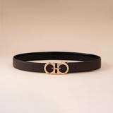  Thắt Lưng Da Mặt Khóa Bấm Chữ A Adam Store - Tl38 