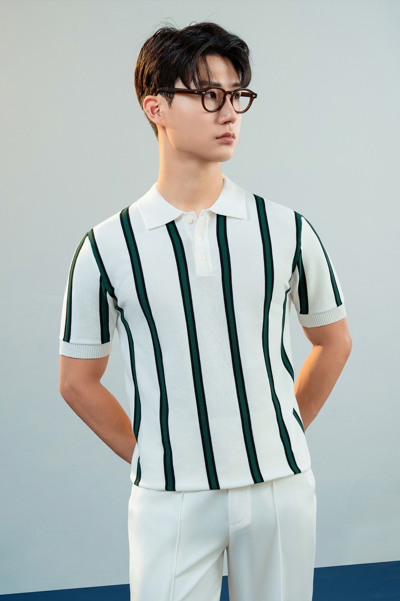  Áo mongtoghi trắng sọc đen - AP178T - 48 