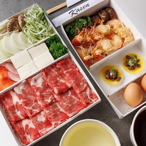  Ushinabe Japanese Beef Hot Pot Box for 2 people 