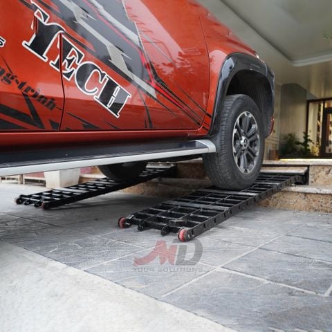 Cầu dốc ô tô tự động âm sàn dạng trượt