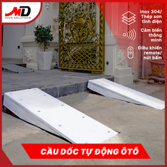 Cầu dốc ô tô tự động âm sàn dạng nâng