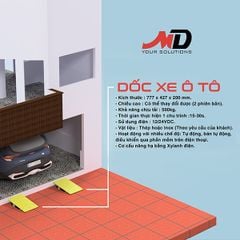 Cầu dốc ô tô tự động âm sàn dạng nâng