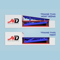 Cầu dốc ô tô tự động âm sàn dạng nâng