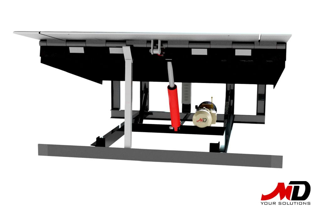 Sàn nâng thủy lực tự động - Dock leveler
