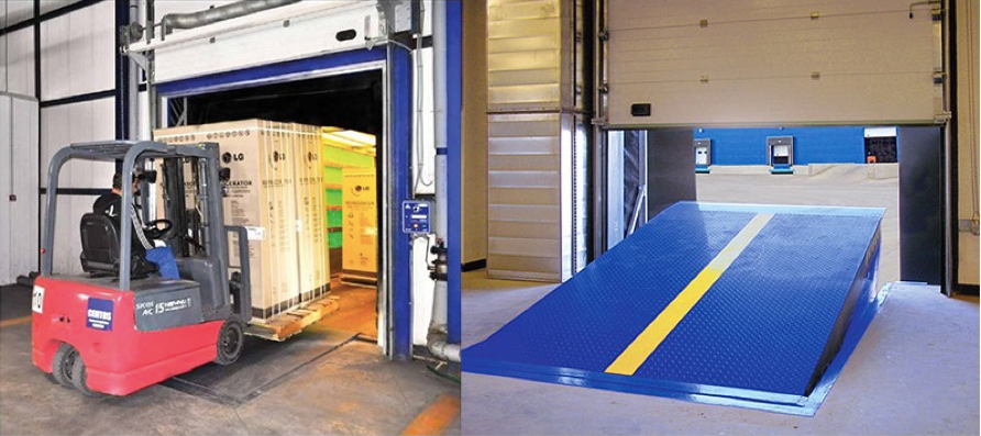 Sàn nâng thủy lực tự động - Dock leveler