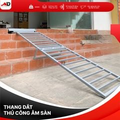 Cầu dắt xe máy thủ công dạng trượt MDTech