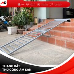 Cầu dắt xe máy âm sàn MDTech