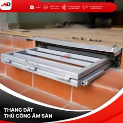 Cầu dắt xe máy âm sàn MDTech