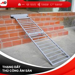 Cầu dắt xe máy thủ công dạng trượt MDTech