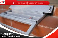 Cầu dắt xe máy âm sàn MDTech