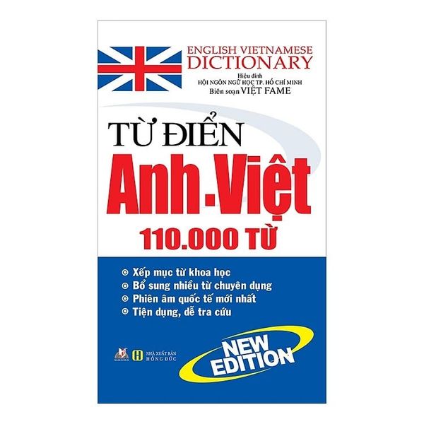 Từ Điển Anh - Việt 110.000 Từ - Vanlangbooks