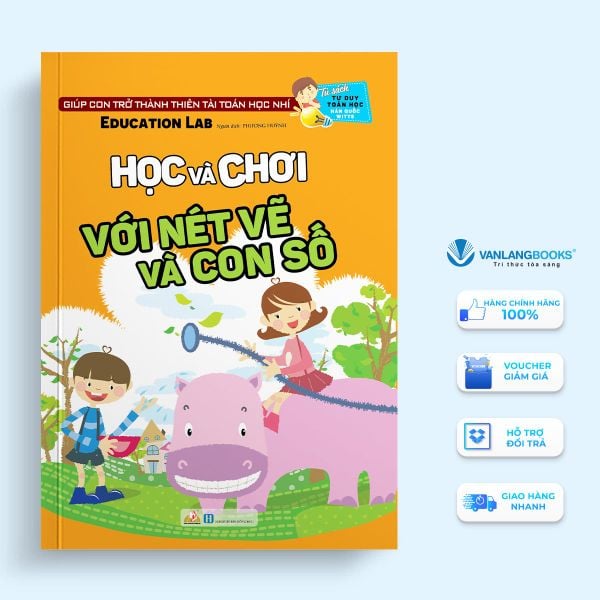 Tư Duy Toán Học Hàn Quốc - Học Và Chơi Với Nét Vẽ Và Con Số - Vanlangbooks
