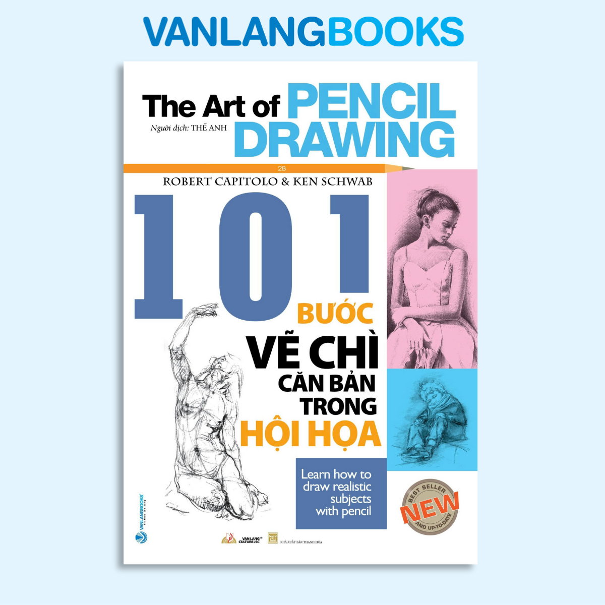 101 bước vẽ chì căn bản trong hội họa