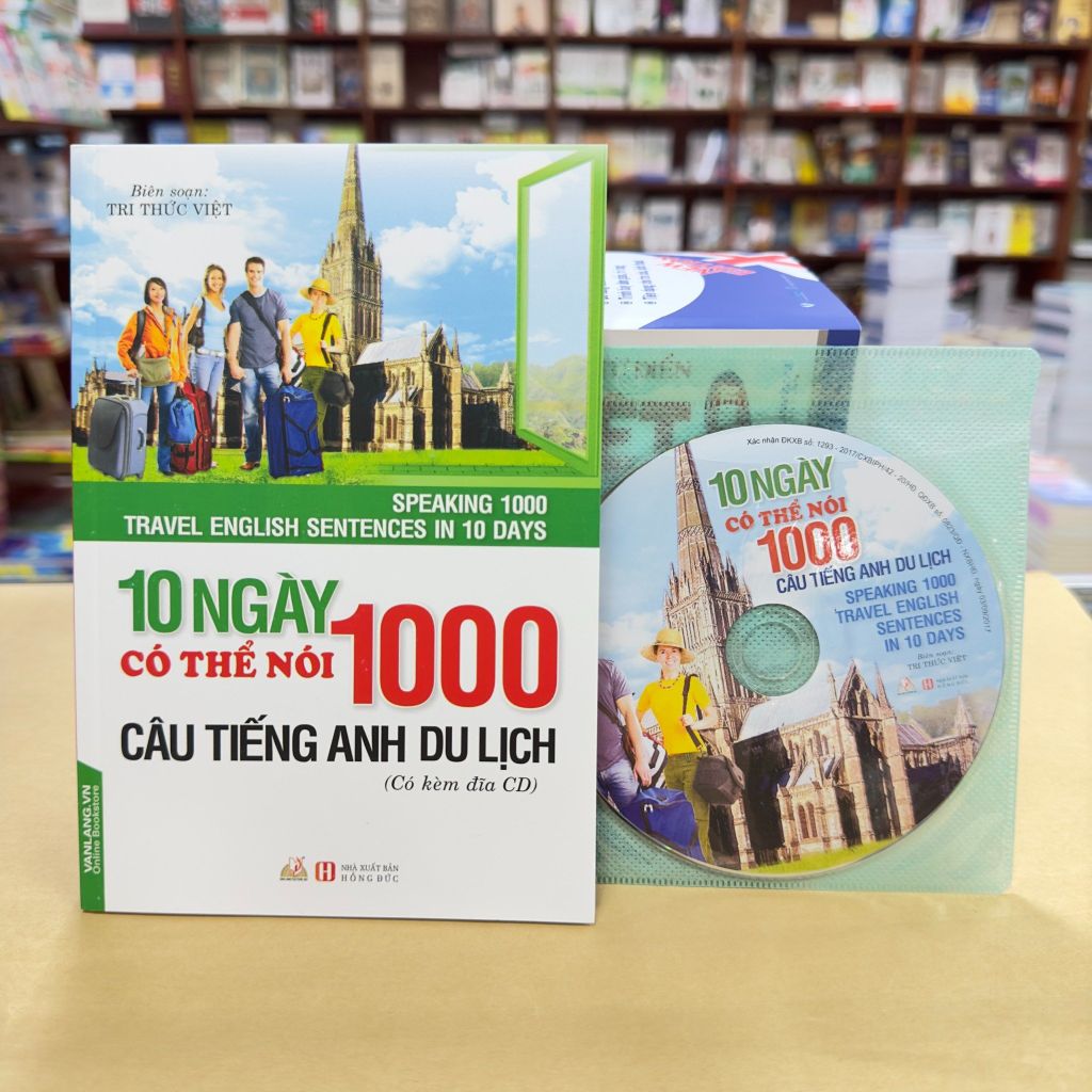 10 Ngày Có Thể Nói 1000 Câu Tiếng Anh Du Lịch (Kèm CD)