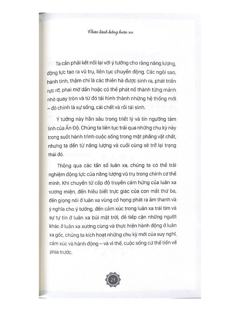 Hiểu Và Ứng Dụng Nhanh - Chữa Lành Bằng Luân Xa - Vanlangbooks