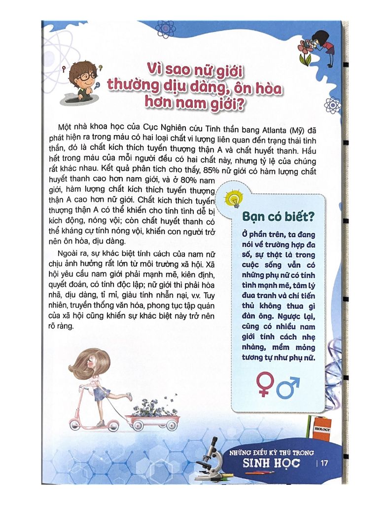 10 Vạn Câu Hỏi Vì Sao - Những Điều Kỳ Thú Trong Sinh Học - Vanlangbooks