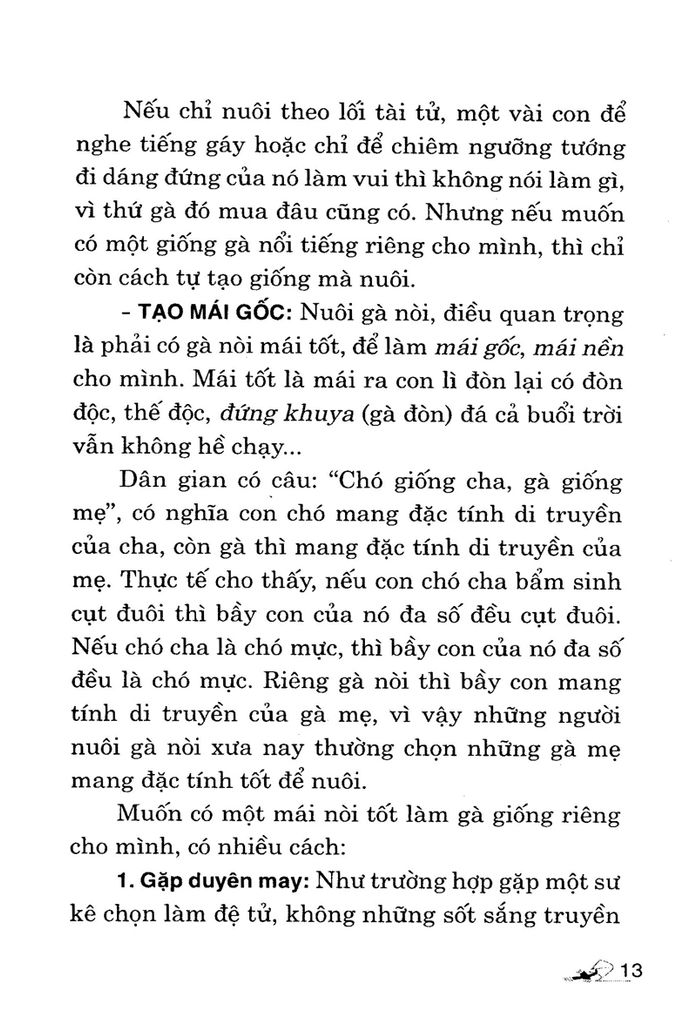 Kinh Nghiệm Nuôi Gà Nòi