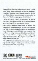 Bí Quyết Thành Công Của Solomon - Vanlangbooks