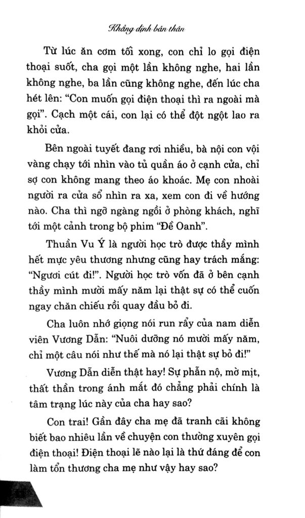 Quà Tặng Tâm Hồn - Khẳng Định Bản Thân - Vanlangbooks