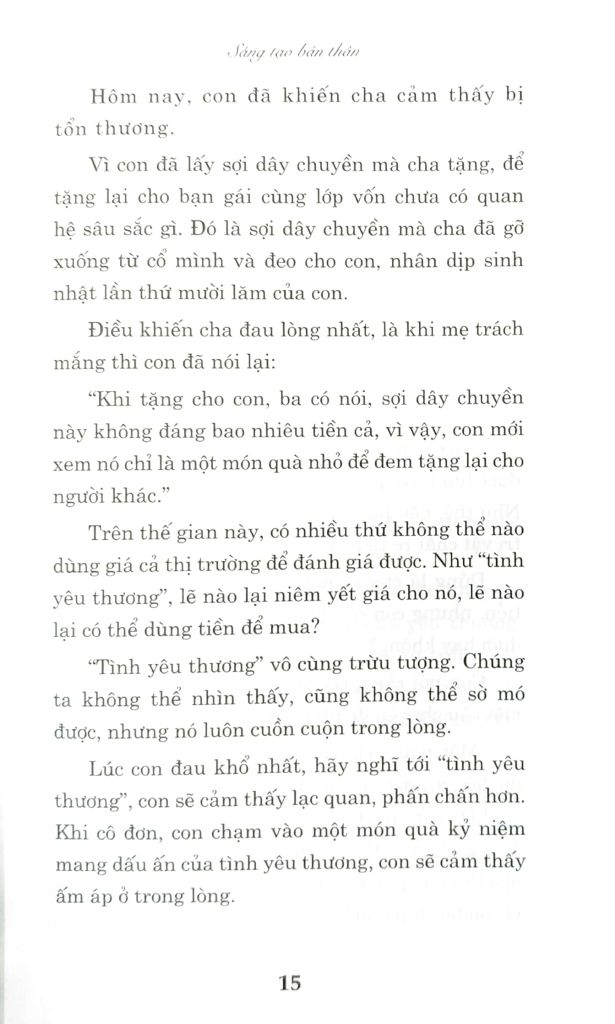 Quà Tặng Tâm Hồn - Sáng Tạo Bản Thân - Vanlangbooks