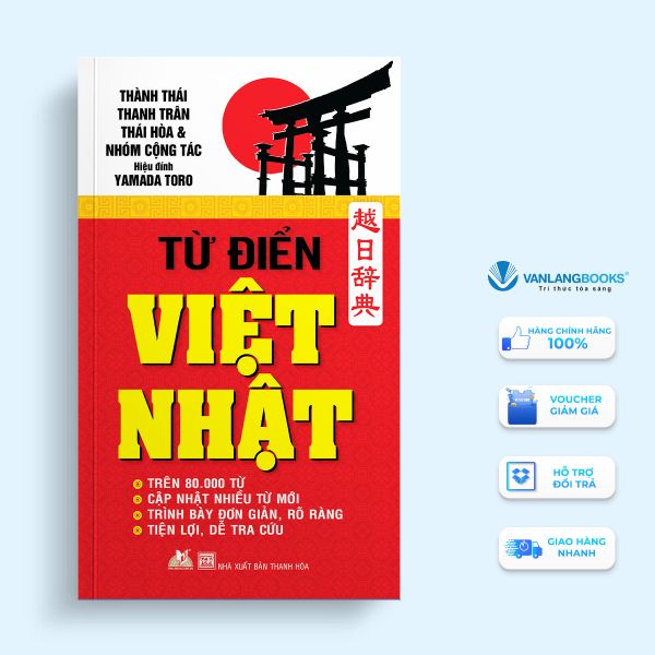 Sách Từ điển Việt Nhật - Vanlangbooks