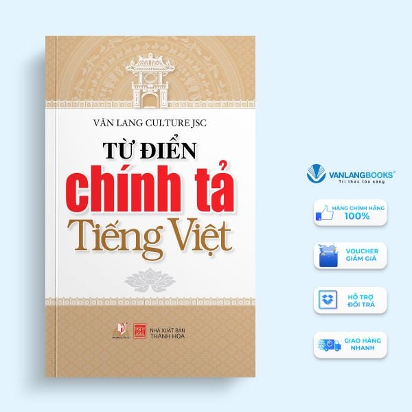 Từ Điển Chính Tả Tiếng Việt  - Vanlangbooks