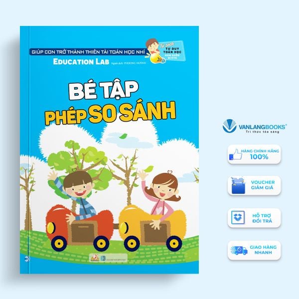 Sách Tư Duy Toán Học Hàn Quốc - Bé Tập Phép So Sánh - Vanlangbooks