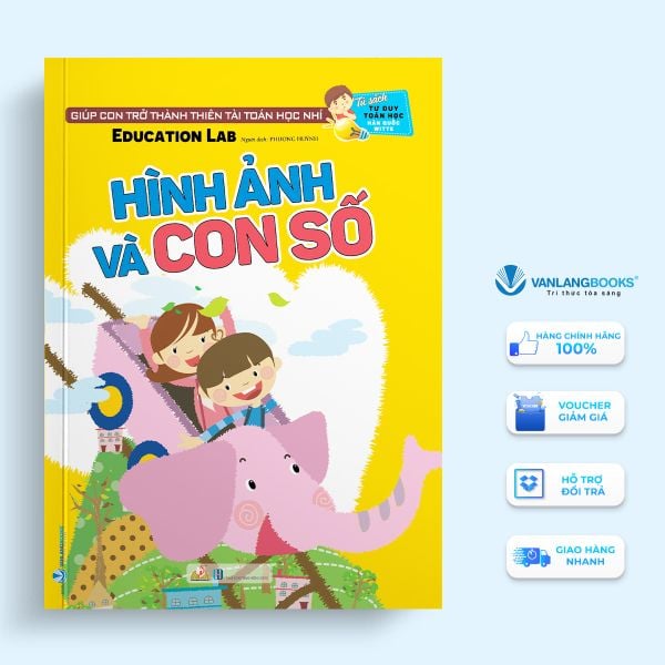 Hình ảnh và con số - Tủ sách tư duy toán học Hàn Quốc