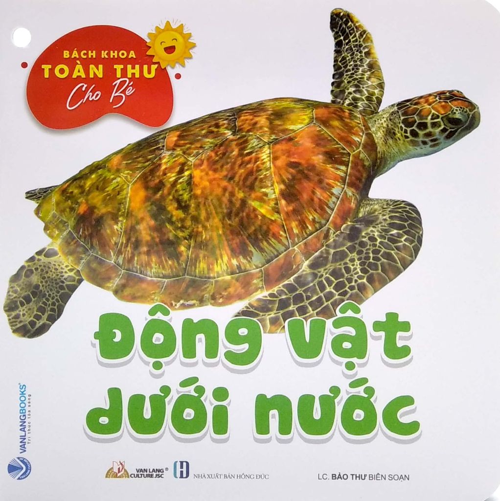 Bộ Bách Khoa Toàn Thư Cho Bé - Động Vật Dưới Nước (Bộ 5 Cuốn) - Vanlangbooks