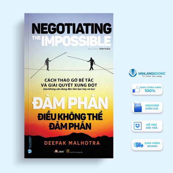 Đàm Phán Điều Không Thể Đàm Phán - Vanlangbooks