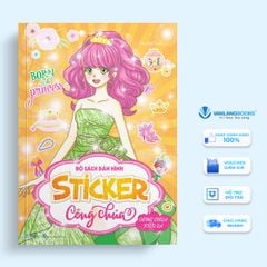 Bộ sách dán hình Sticker công chúa - Công chúa kiêu sa - Vanlangbooks
